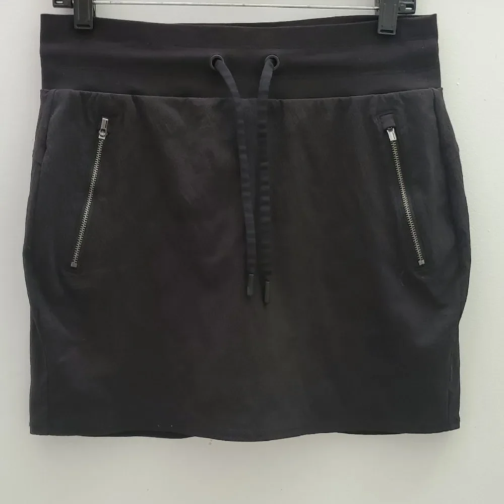 Athleta Black Nylon Skort Size 4